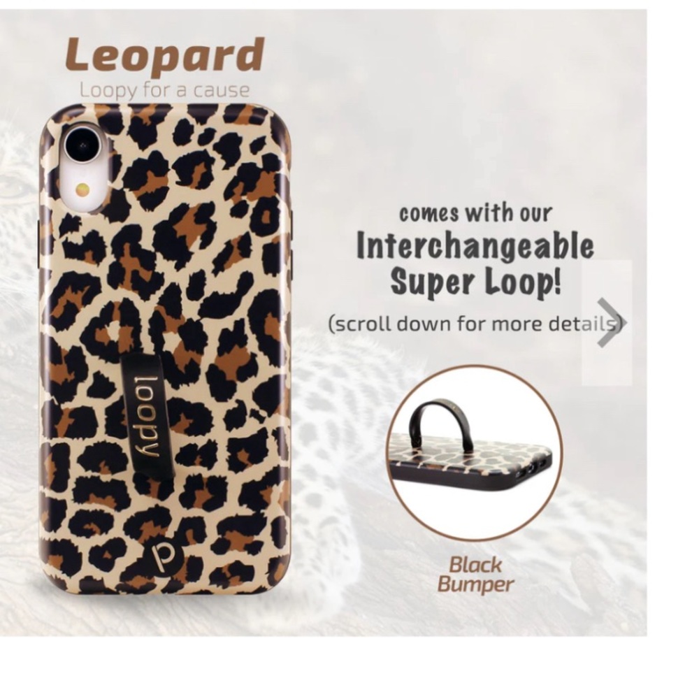 Loopy phone case for IPHONE XR, used condition but still lots of life left